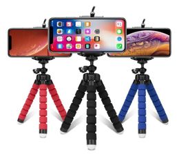 Tripod Holder Universal Stand Bracket cell phone holders For iphone samsung CellPhones Car Camera Selfie Monopod5828729