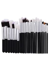 Black Patchwork Professional Makeup Brushes Sets Makeup Brush Tools Kit Foundation Powder Blushes Natural Synthetic Hairxgrj7031186