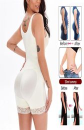 Women Waist trainer Body Shaper Bodysuit Latex Shapewear Butt Lifter Tummy Control Waist Corset Slimming Underwear Modelador VIP 22733034