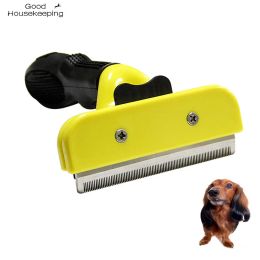 Combs Dog Hair Removal Brush Combs Soft Handle Pet Trimmer Product Grooming Tools Supply Detachable Clipper Attachment