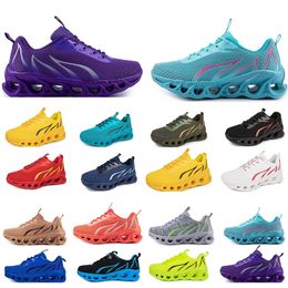 spring men women shoes Running Shoes fashion sports suitable sneakers Leisure lace-up Color black white blocking antiskid big size GAI 48