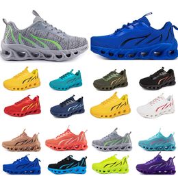 spring men women shoes Running Shoes fashion sports suitable sneakers Leisure lace-up Color black white blocking antiskid big size GAI 70
