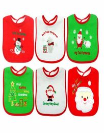 Christmas Baby Bibs Bandana Bibs Waterproof Cotton Baberos Infant Toddler Newborn Bib Cute Saliva Towel Cloth Baby Gift5257172