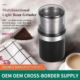 Tools Portable Electric Coffee Beans Grinder Cafe Machine Multifunctional Cereal Chopper Flour Nuts Spices Mill Kitchen Home 110V 220V