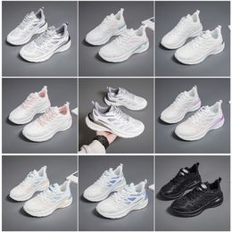 2024 New men women shoes Hiking Running flat Shoes soft sole fashion white black pink bule comfortable sports Z124 GAI