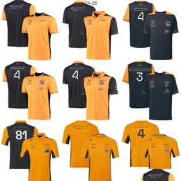 Erkek Tişörtleri Forma 1 T-Shirt 2022-2023 F1 Team Shirt Racing Sports Nefes Alabaş Jersey Yaz Yarışı Markası Erkek Baskı Damlası Teslimat Dhube