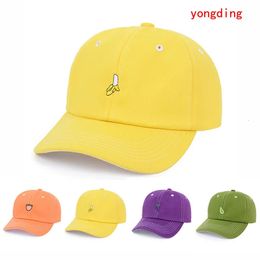 Fashion Styles caps High Quality Fruit Baseball Caps Fashion Mens Casual Hat Hip hop cap Summer Sun hat womens hat 240223