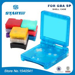 Cases Transparent Shell For GBA SP Replacement Housing Shell Cover For Game Boy Advance SP