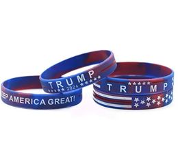 Keep America Great Silicone Bracelet Party Favour Trump 2024 Wristband Presidential Election Gift Wrist Strap 582QH