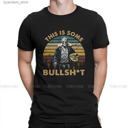 Men's T-Shirts Vintage Design This Is Some Bullsht Casual TShirt Resident Alien Alan Wray Tudyk Style Streetwear Leisure T Shirt Men Tee L240304