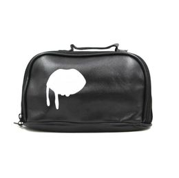 Travel Makeup Woman Bag Famous Zipper Whole With Handle Portable Black Woman Cosmetic Make Up Bags Pouch1063364