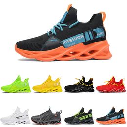 running shoes for men women Lime Green GAI womens mens trainers outdoor sports sneakers