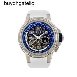 RicharsMill Watch Top Clone Swiss Mechanical Movement RM63-02 Automatic 48mm Titanium Alloy Mens Watch Band Date RM63-02G5EG