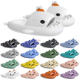 Free Shipping Designer shark slides sandal slipper sliders for men women GAI sandals slide pantoufle mules mens slippers trainers flip flops sandles color23