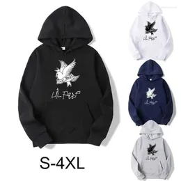 Women's Hoodies Perfectly Combines Fashion Comfort Unisex Pullover Hoodie Customizable Logo Bird Print Hooded Sweatshirt Stylish