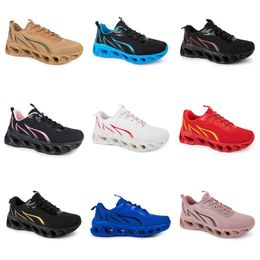 2024 men women running shoes GAI black white purple pink green navy blue light yellow Beige Nude plum mens trainers sports sneakers seventy