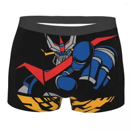 Underpants Great Finger Man's Boxer Briefs UFO Robot Grendizer Mazinger Z Breathable Creative Print Shorts Gift Idea