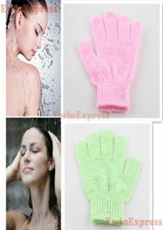 20x New Bath Shower Scrub Exfoliating Gloves To Eliminate Dead Skin Cells Restore Sponge Mitt Massage Spa 9690248