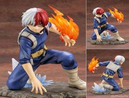 2019 New Super Hero Comic Anime Statue Boku no Hero Tomy ARTFX J So Todoroki Figure Model Toys figurine Q06216279477