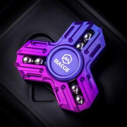 Beyblades Metal Fusion Limited Edition Mini Fidget Spinner Aviation Aluminum Alloy Hand Spinner Adult Stress Reliever Toys Advanced Fingertip Gyro Gift L240304