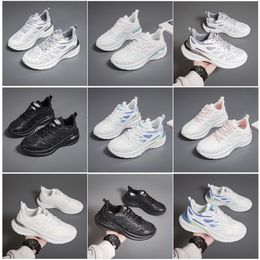 2024 New men women shoes Hiking Running flat Shoes soft sole fashion white black pink bule comfortable sports Z518 GAI