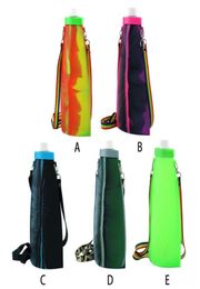 Portable Silicone Wine bog Unbreakable Outdoor Silicone Wine bags Used for Camping Travel Beach Pool Party1776527