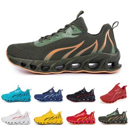 running shoes spring autumn summer blue black red pink mens low top breathable soft sole shoes flat sole men GAI-201