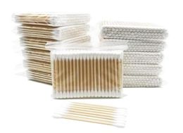 Sponges Applicators Cotton 100 Round Head Multipurpose SwabsSky Organics Natural BudsBiodegradableHypoallergenic Swabs8135554