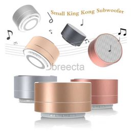 Portable Speakers A10 Wireless Bluetooth Subwoofer Small King Kong Portable Speaker Handfree Calling TF Card FM Radio AUX MP3 Music 240304