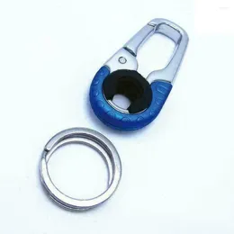 Keychains 2Pcs Top Quality Bikes Key Ring Durable Secure Clip Carabiner Chain Car Keychain