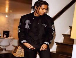 2022 winter ASAP ROCKY jackets for men baseball jacket CDGS Men039s coat1797282