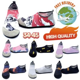 Sandals Swimming Softy Soled Anti-slip Aqua Quick-dry Surfing Breath Mesh Beach Diving Socks Non-Slip Snorkel tracing GAI white green comfortable