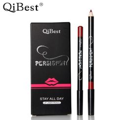 12pcs Professional Multifunctional Lipliner Pencil Long Lasting Waterproof Lip Eye Brow Cosmetic Makeup Colorful Lip Liner Pens7012468