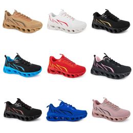 2024 men women running shoes GAI black white purple pink green navy blue light yellow Beige Nude plum mens trainers sports sneakers forty three
