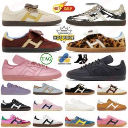 2024 New Wales Bonner Designer Scarpe casual Pony Leopard Uomo Donna S Charcoal Green Rush Gum Shock Viola Mocassini Sneakers Scarpe da ginnastica 36-45