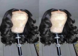 Nxy Lace Wigs Body Wave Front Bob 13x4 Human Hair 180 Brazilian Remy Short Water 4x4 Closure for Women 2301067653273