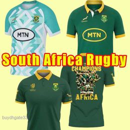 Men's T-Shirts SOUTH 23 24 Africa Rugbvy jersey shirt African 100th Anniversary CHAMPION JOINT VERSION national shirts South 2023 2024 WORLD CUP sevens 4XL 5XL PQZ0
