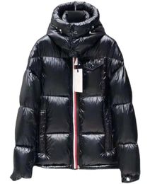 Mens and Womens Designer Down Jackets Fashion Classic Winter Puffer Jacket Thick Warm Leather Hooded Windbreakers Outwear Parka Co8447204