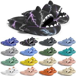 Free Shipping Designer shark slides sandal GAI slipper sliders for men women sandals slide pantoufle mules mens womens slippers trainers sandles color165
