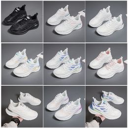 2024 New men women shoes Hiking Running flat Shoes soft sole fashion white black pink bule comfortable sports Z416 GAI