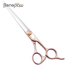 Scissors Benepaw Professional Dog Grooming Scissors Stainless Steel Pet Trimming Scissors Quality Blades Cutting For Dogs Cats Shears