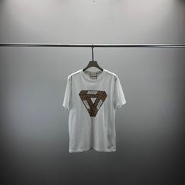 T-Shirts Men Designer White T Shirt Casual Fashion Loose Short T-shirt Men Women Street Clothes A07