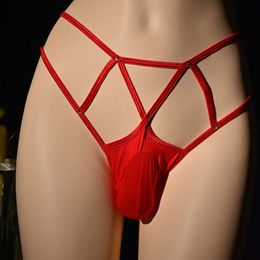 Fun Underwear, Sexy Seductive Triangle Pants, Thong, Sports Hot Diamond, Simple And Fashionable Men's Bullet Separation Bag Egg 456490