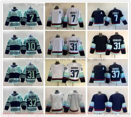 Movie College Ice Hockey Wears Jerseys Stitched 7Eberle 10MattyBeniers 31PhilippGrubauer 37YanniGourde Men Youth women Blank Blue 4775045