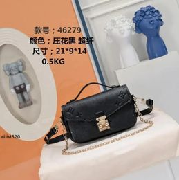A 2023 Leather Women Messenger Shoulder Designer S Bag Crossbody Handbags Wallet Purses Dhgate Saddle Bags V