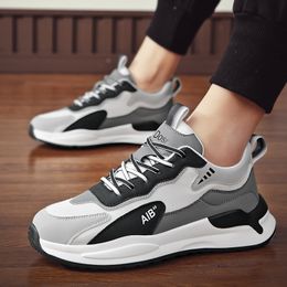 Running Shoes Men Soft Comfort Red Grey Blue Beiges Purples Green White Brown khaki Casual Shoes mens Trainers Sports Sneakers GAI