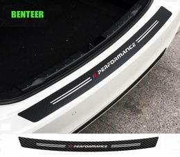 Carbon fiber power performance M car rear bumper sticker for bmw E34 E36 E60 E90 E46 E39 E70 F10 F20 F30 X5 X67222759