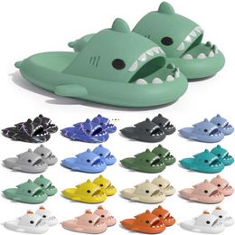 Free Shipping Designer shark slides sandal GAI slipper sliders for men women sandals slide pantoufle mules mens womens slippers trainers sandles color252