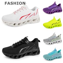 men women running shoes Black White Red Blue Yellow Neon Green Grey mens trainers sports fashion outdoor athletic sneakers eur38-45 GAI color12