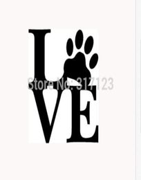 LOVE PAW Sticker Vinyl Car Window Decal Cute Animal Pet Dog Cat Wall Art9529660